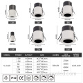 Downlight LED recoins ultra mince de Synno Lighting